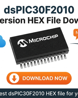  DSPIC 30F2010 New version hex file Download