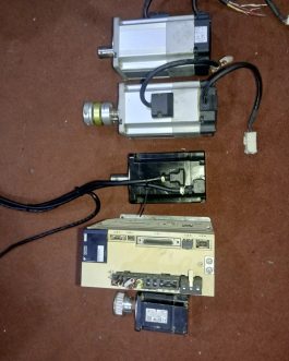 Yaskawa AC and Driver complete set SGDV SGDM-02ADA SGDV-7R6A01A SGDH-04AE AC servo motor and Driver in Lahore Pakistan