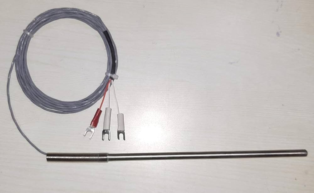 RTD Pt100 Temperature Sensor Probe Cable 6"in Lahore Pakistan