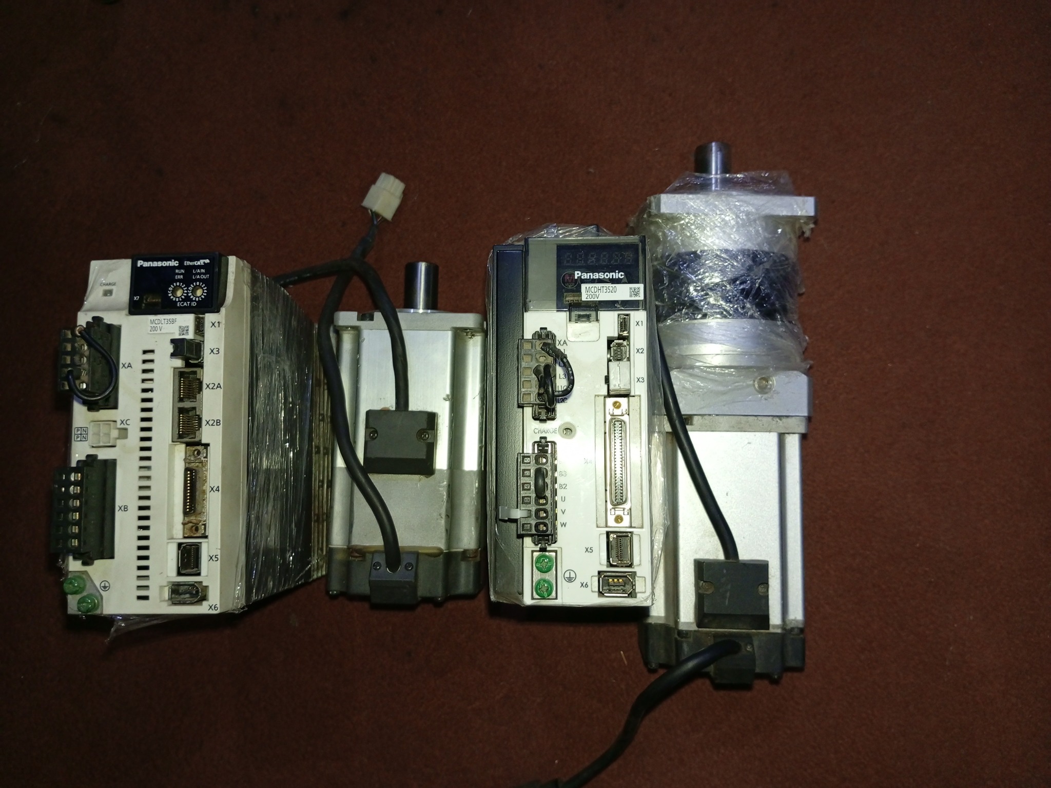 MCDHT3520 750w Panasonic AC servo motor and Driver in Lahore Pakistan