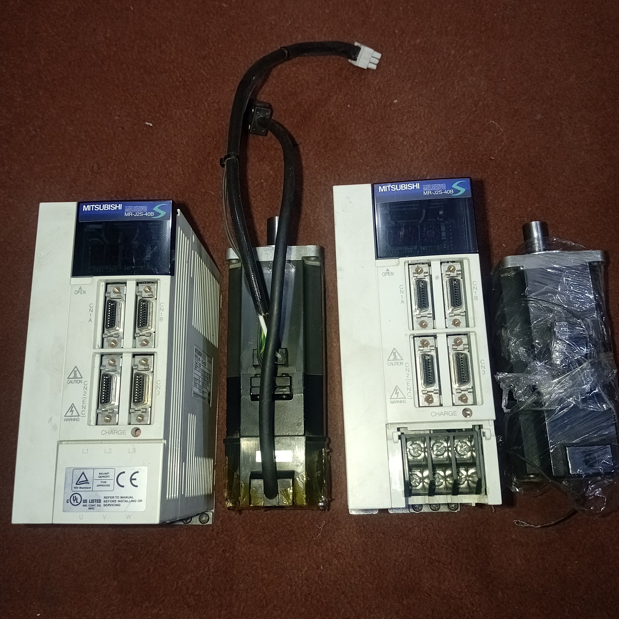 Mitsubishi MR-J2-20A MR-J2S-70A MR-J3-70A MR-JE-70A MR-J2S-70A AC servo motor and Driver 100w 200w 400w 750w 1kw 1.5kw 2kw 2.5kw 3kw 5kw in Lahore Pakistan