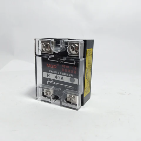 220V AC Single Phase SSVR 40A Solid State Voltage Regulator Relay